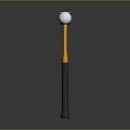 Professional Hardware Tool Hammer With Metal Head Yellow And Gray Non Slip Handle Durable Use