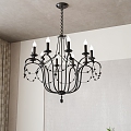 French chandelier 3d model