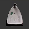 Vintage Electric Iron With Pink Green Body Handle And Power Cord