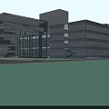 Modern Multistory Office Building Featuring Glass Facade And Contemporary Architectural Design