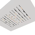Modern Lighting Fixtures With Linear Circular And Square Design Elements