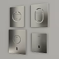 Stainless Steel Daily Washing Necessities Design With Soap Dish And Hand Wash Bottle