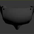 Carbon Fiber Safety Mask With Modern Tactical Design For Facial Protection