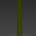 Vertical Decorative Vine Structure With Height Measurement For Green Wall 3d model