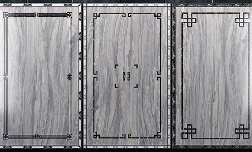 New Chinese Tile Mosquet 3d model