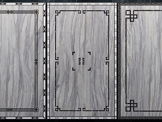 New Chinese Tile Mosquet 3d model