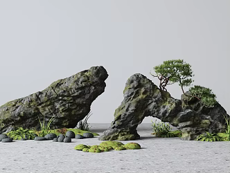 Stone 3d model