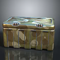 Camouflage Metal Weapon Case With Secure Latches And Tactical Design Features