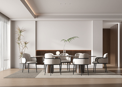 Modern Restaurant 3d model