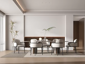 Modern Restaurant 3d model