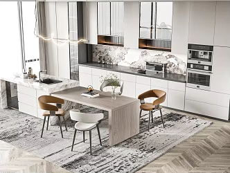Modern Kitchen 3d model