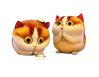 Cat Meng Pet Air Model Meichen Commercial Pet Activity Ornaments Device Meichen 3d model