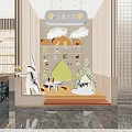 Modern Luxury Real Estate Sales Office With Spacious Negotiation Lounge And Elegant Warm Interior Decoration