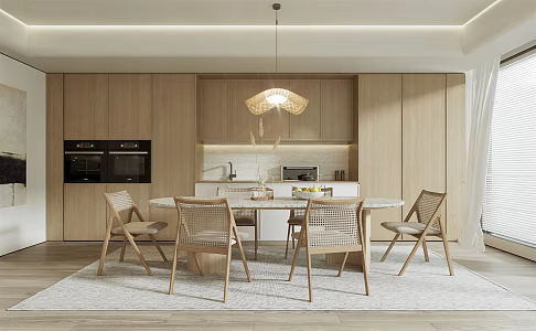Modern Restaurant 3d model