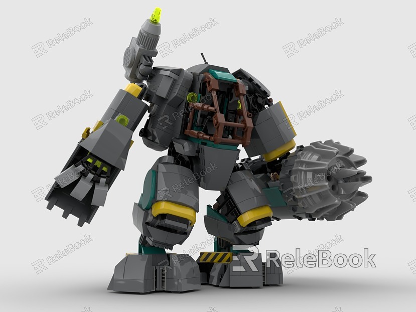 LEGO Toy Gundam Mecha Fighting model