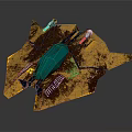 Futuristic Multi Wing Spacecraft Design With Green Module Advanced Structure For Interstellar Exploration