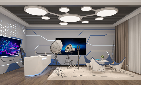 Modern Studio 3d model