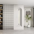 Entrance aisle partition 3d model