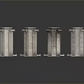 Columns Stone Columns Stone Columns Old Columns Roman Columns Roman Columns Classical Columns Greek Columns 3d model