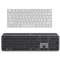 Modern Computer Keyboards With Different Styles Full Size Compact And Multiple Colors 3d model