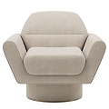 Modern Single Sofa Leisure Chair 3d model