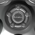 Silver Automotive Tire Wheel Rim With Five Spoke Design And Metallic Finish