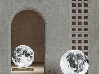 Modern floor lamp Moon floor lamp model