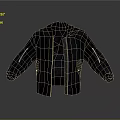Modern Stylish Black Jacket With Sleek Design Zipper Front And Cuffed Sleeves