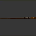 Handcrafted Vintage Weapon With Brown Leather Handle And Sharp Metal Blade Design
