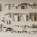 Towel rack 3d model