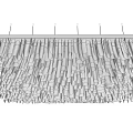 Paper Design Large Chandelier 3d model