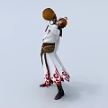 Game Character Li Bai 3d model