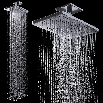 Modern Shower 3d model