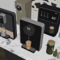 Modern drinking water machine direct drinking machine 3d model