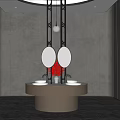 Modern toilet 3d model