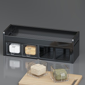 Seasoning rack seasoning box seasoning 3d model