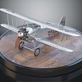 Modern bomber vintage aircraft World War II aircraft 3d model