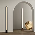 Modern floor lamp combination 3d model