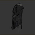 Long Clothes Long Shirt Fashion Long Shirt Coat Coat Trenchcoat Fashion Coat Clothing Clothing Clothing Fashion 3d model