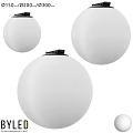 Modern White Spherical Pendant Lights With Minimalist Design For Interior Decor
