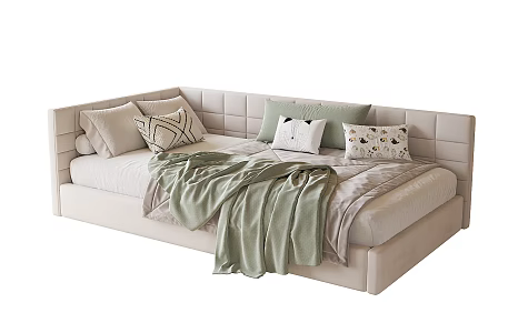 Modern Children's Bed 3d model