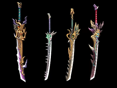 The Modern Sword 3d model The Modern Sword 3d model