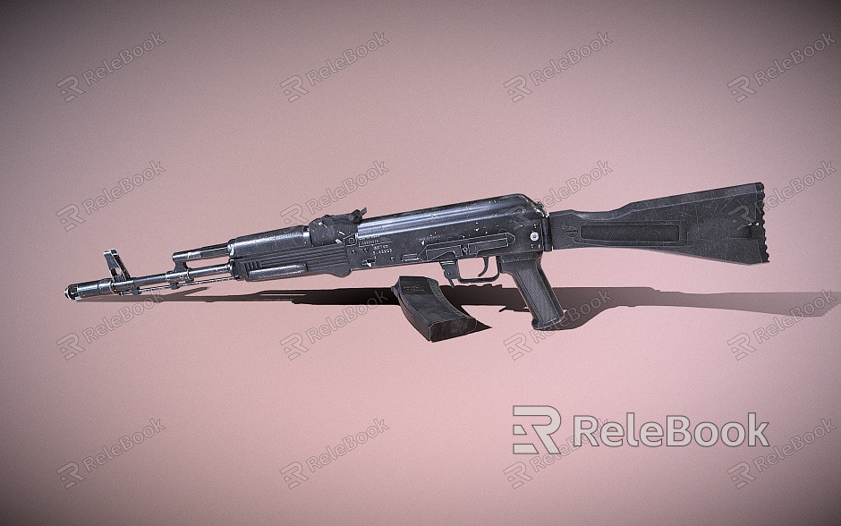 AK74M Assault Rifle Fully Automatic Rifle model