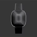 Futuristic Sci Fi Tech Device With Glowing Blade Dark Gray Body And Yellow Indicators