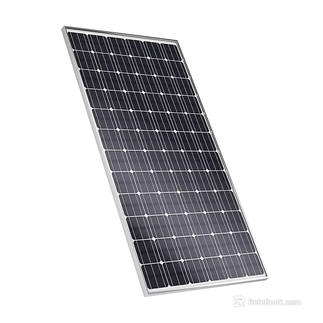 Photovoltaic Solar Panel For Renewable Energy 3d model