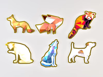 Modern decorative painting home cartoon illustration wall lamp beautiful Chen pendant 3d model