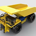 Lego toy building block loader truck engineering truck 3d model