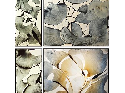 Modern Decorative Painting Hanging Painting Illustration Painting Earth Star model