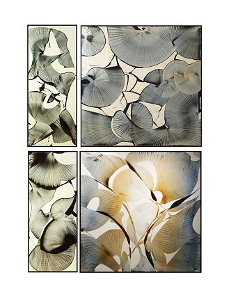 Modern Decorative Painting Hanging Painting Illustration Painting Earth Star 3d model