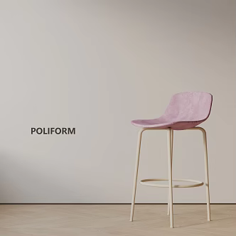 Modern Bar Chair 3d model